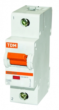TDM ELECTRIC SQ0208-0011 Авт. выкл. ВА47-125 1Р 100А 15кА х-ка D TDM